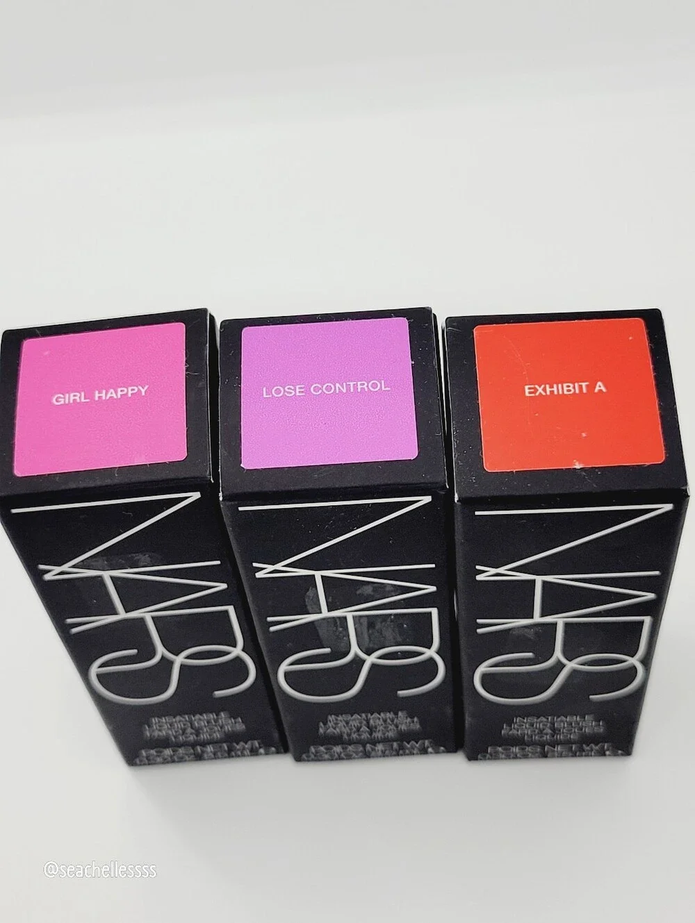 Girl Happy NARS Insatiable Liquid Blush Bright Fuchsia Brand New in Box Full SZ